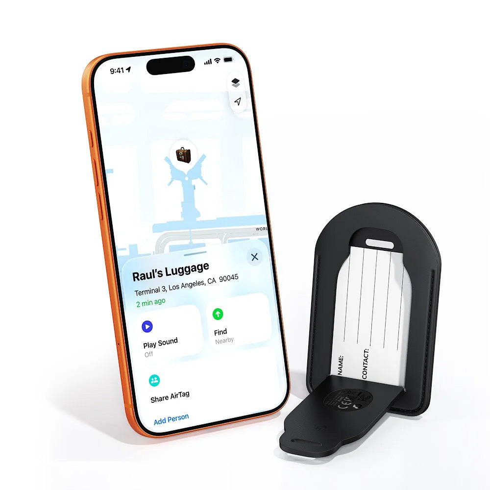 Acefast SmartTag Luggage S5 for iOS Series, Black