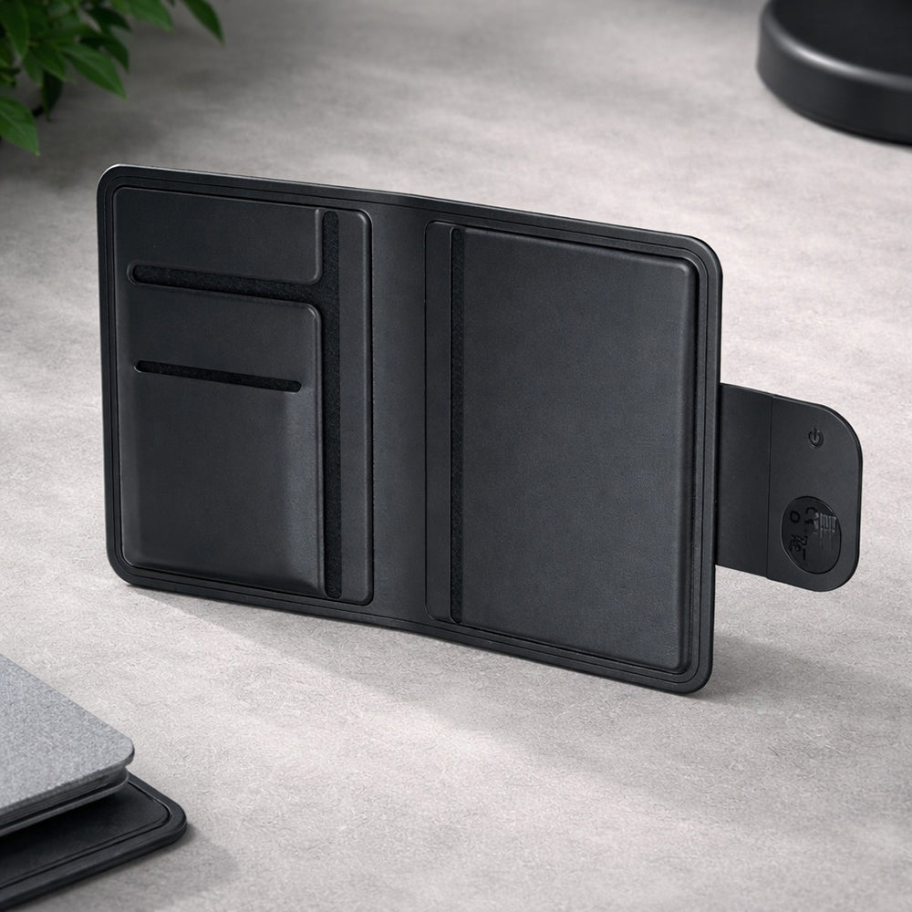 Acefast SmartTag Passport S6 per serie iOS, Nero