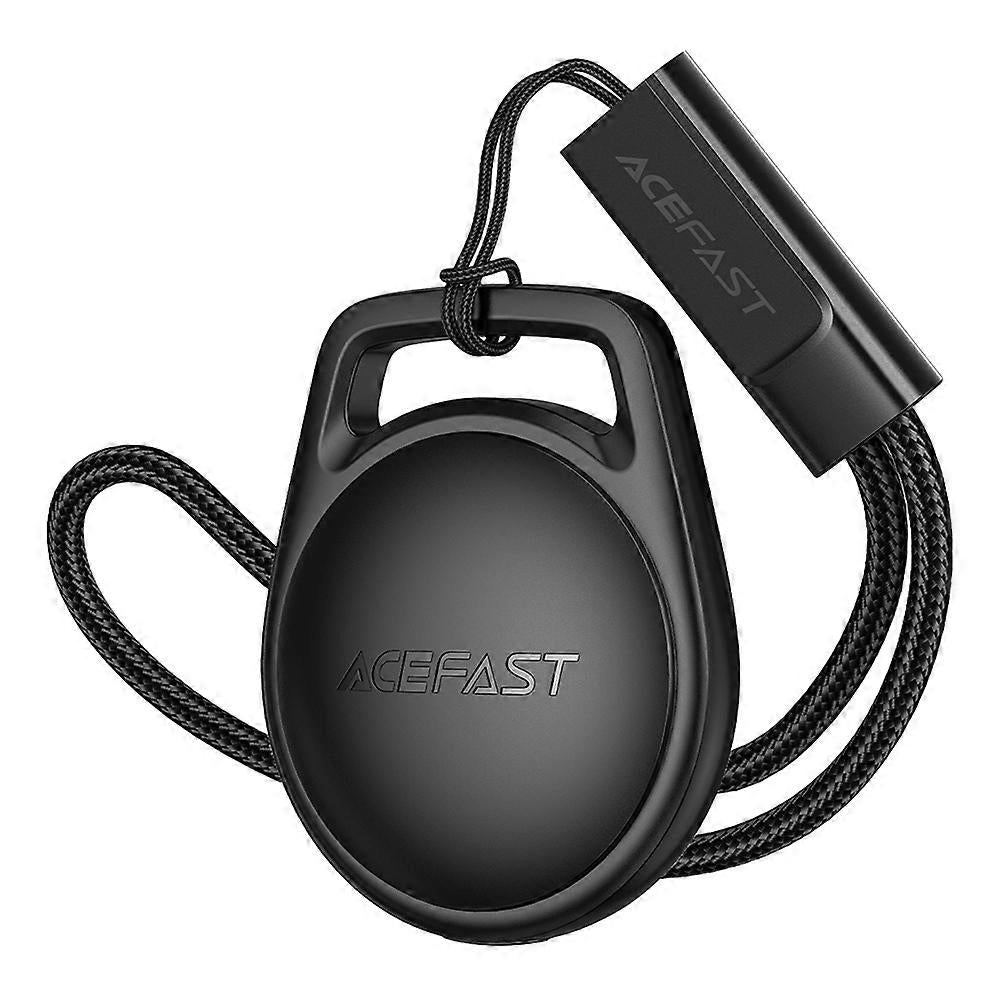 Acefast SmartTag S2 per serie iOS, Set 4 pezzi, Nero