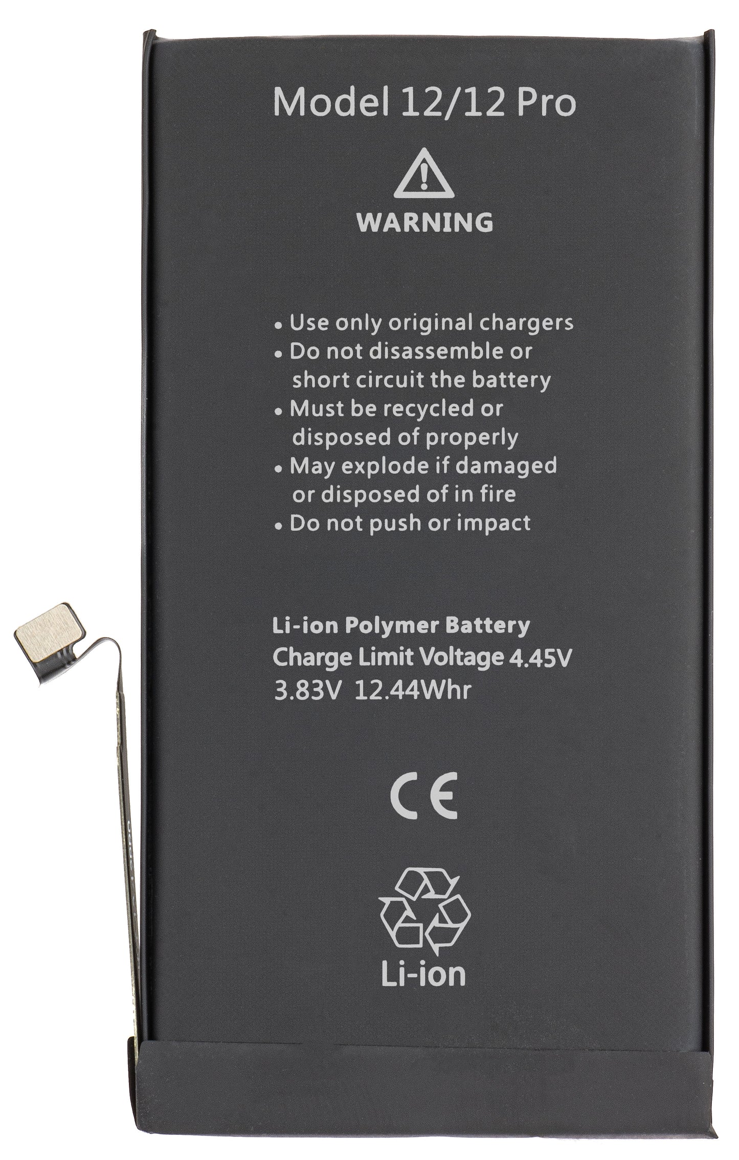 Batteria Apple iPhone 12 / 12 Pro, alta capacità