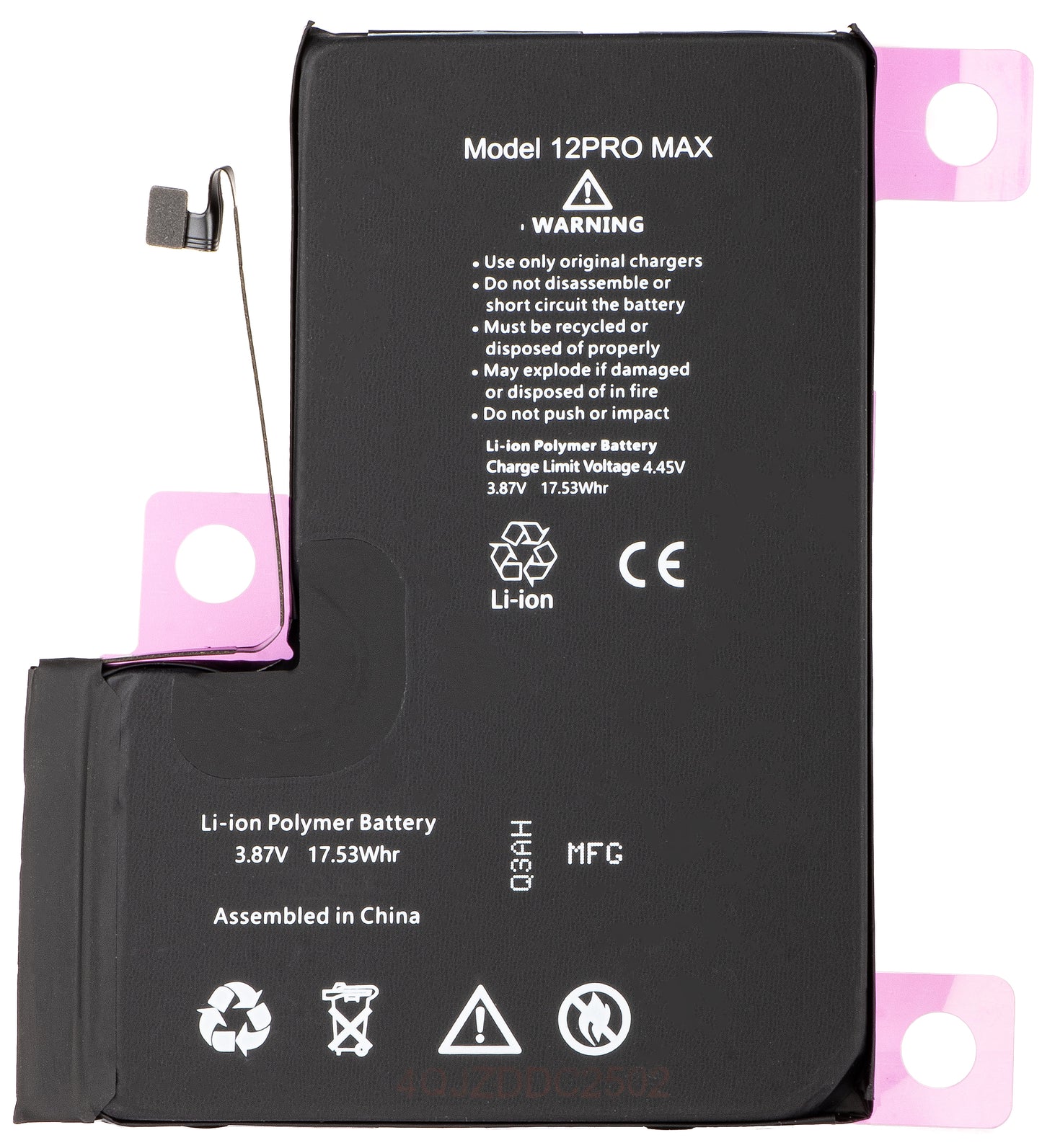 Batteria Apple iPhone 12 Pro Max, Diagnostica