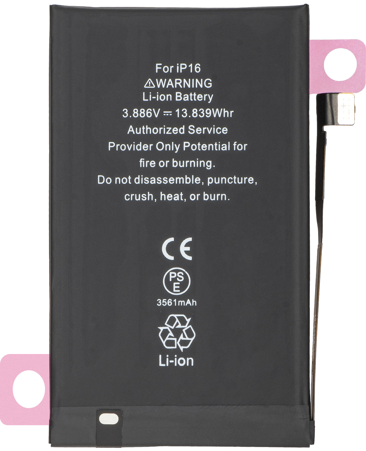 Batteria Apple iPhone 16, Diagnostica