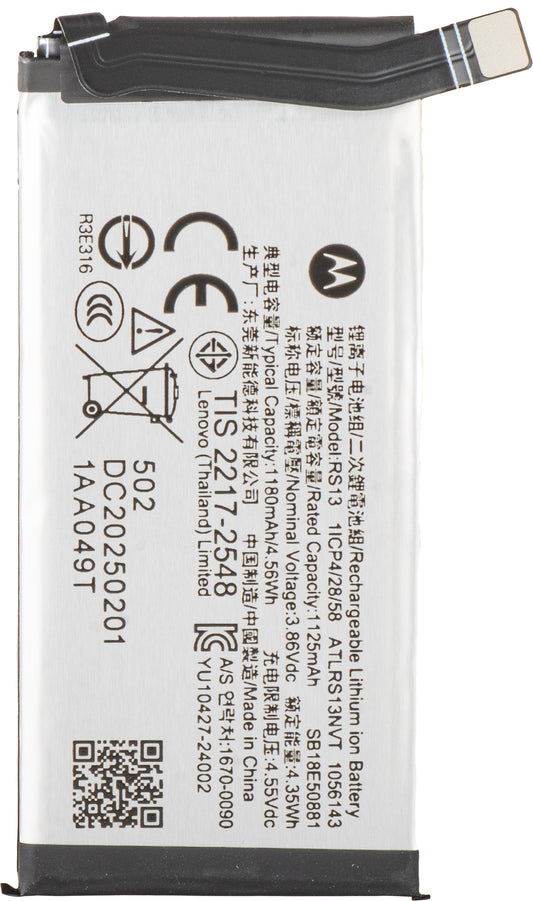 Batteria Motorola Razr 60 Ultra, RS13, Service Pack SB18E50881