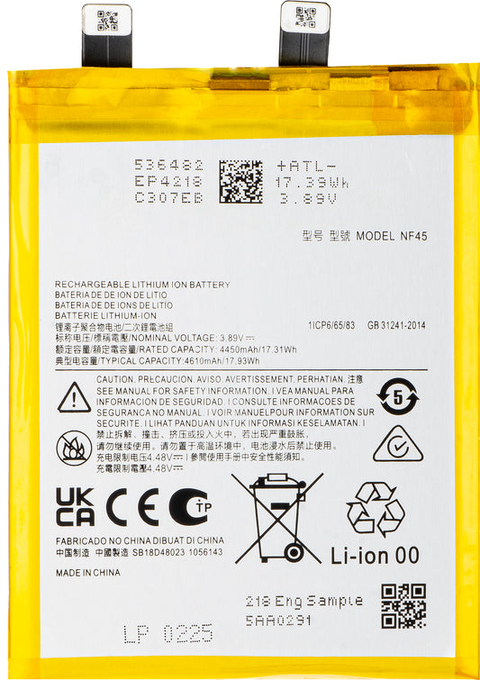 Batteria per Motorola Edge 30 Ultra, NF45