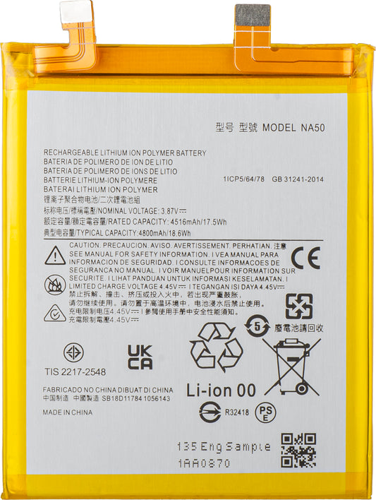 Batteria per Motorola Edge 30 Pro, NA50