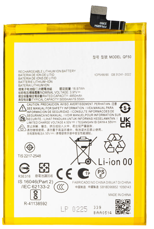 Batteria per Motorola Moto G04 / G24 / G34, QF50