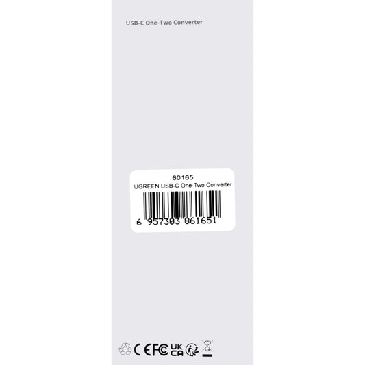 Adattatore audio USB-C - USB-C / USB-C UGREEN CM232, Grigio