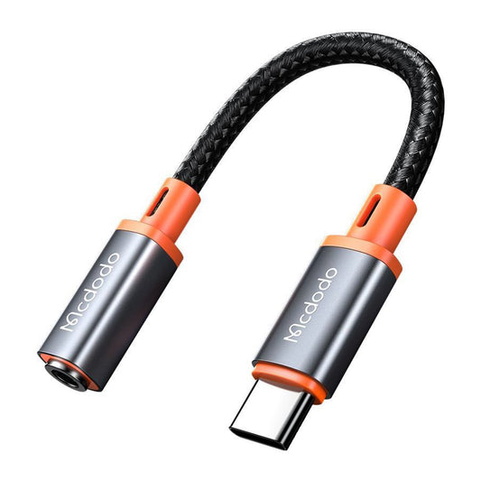 Adattatore Audio USB-C - 3.5mm McDodo CA-7561, Nero
