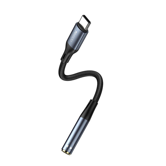 Adattatore Audio USB-C - 3.5mm Yesido YAU38, Nero