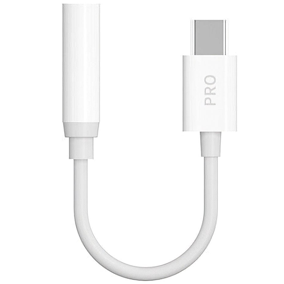 Adattatore Audio USB-C - 3.5mm Dudao L16CPro, Bianco