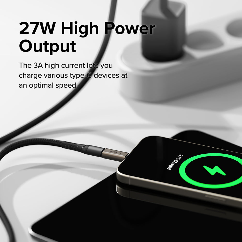 Adattatore Dati e Ricarica Lightning - USB-C Ringke, Marrone, Set 2 pezzi