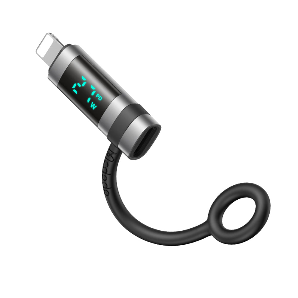 Adattatore Dati e Ricarica USB-C - Lightning McDodo OT-2610 Pigeon Display, Nero