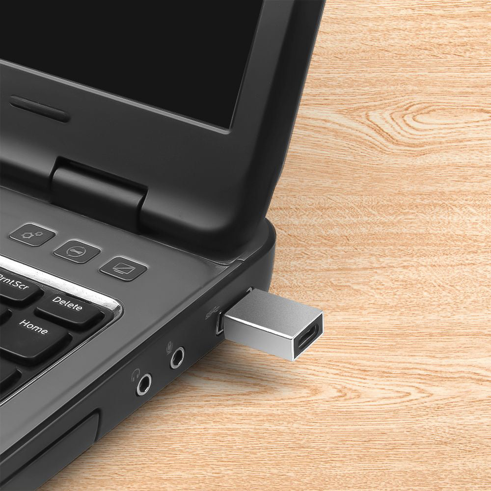 Adattatore Dati e Ricarica USB-C - USB-A Fixed, Grigio