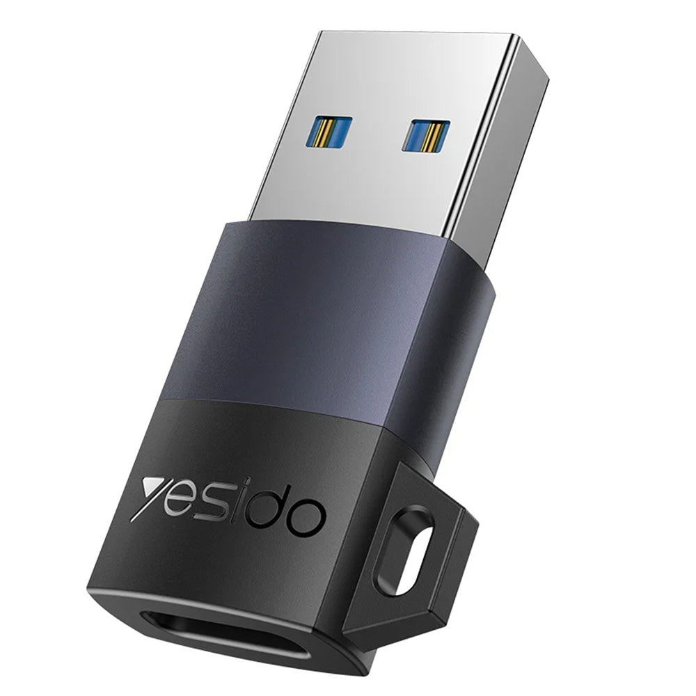 Adattatore Dati e Ricarica USB-C - USB-A Yesido GS34, Grigio