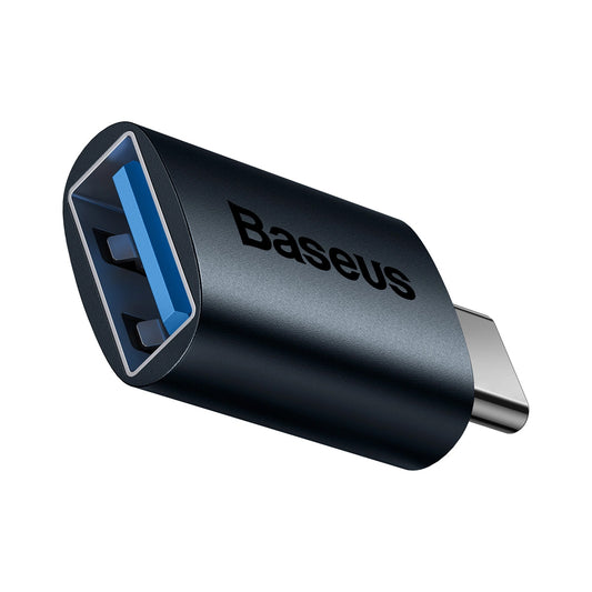 Adattatore USB-C a USB-A USB-C OTG di Baseus Ingenuity, blu ZJJQ000003