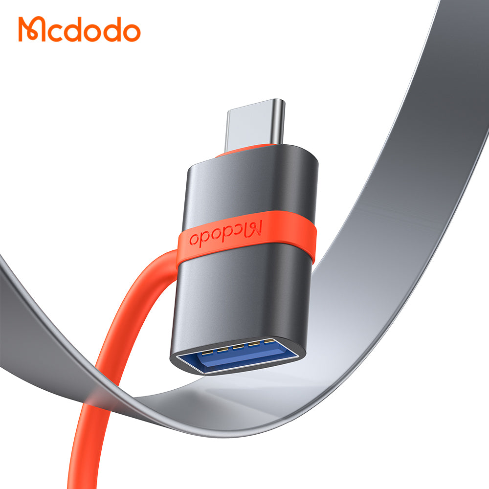Adattatore OTG USB-C - USB-A McDodo OT-3810, Grigio