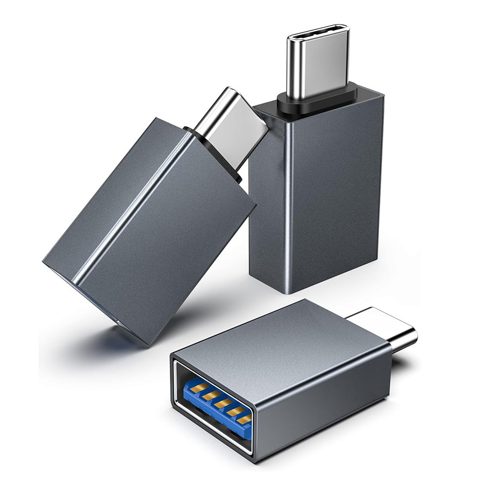 Adattatore OTG USB-C - USB-A Techsuit A8 SlateVolt, Grigio