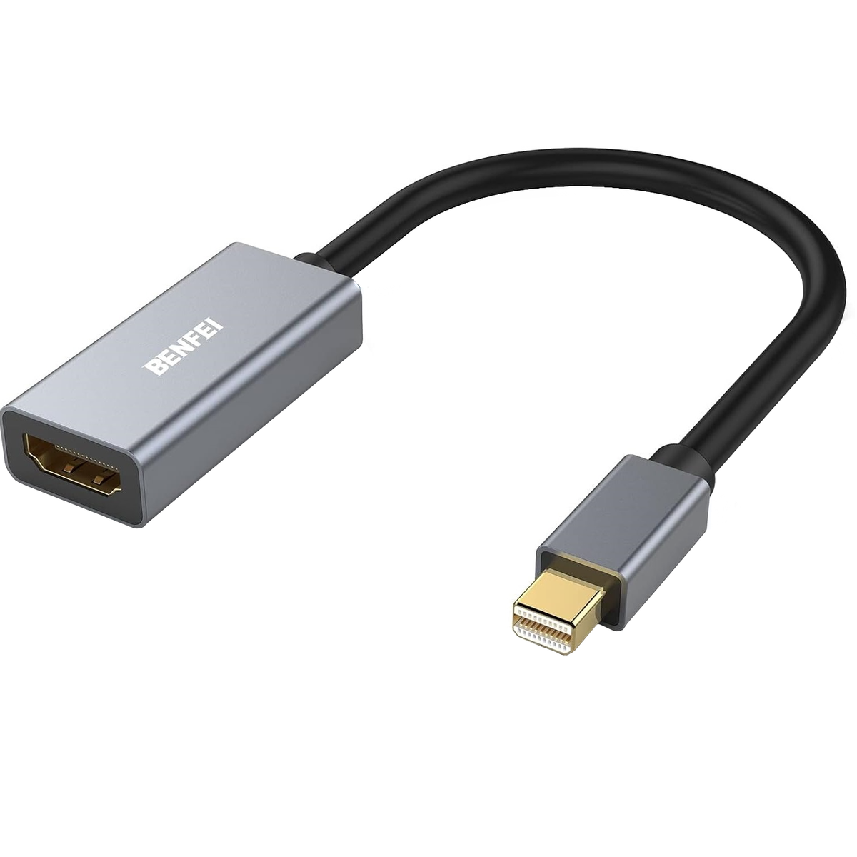 Adattatore Video Benfei, MiniDisplayPort - HDMI, 1080P, Grigio