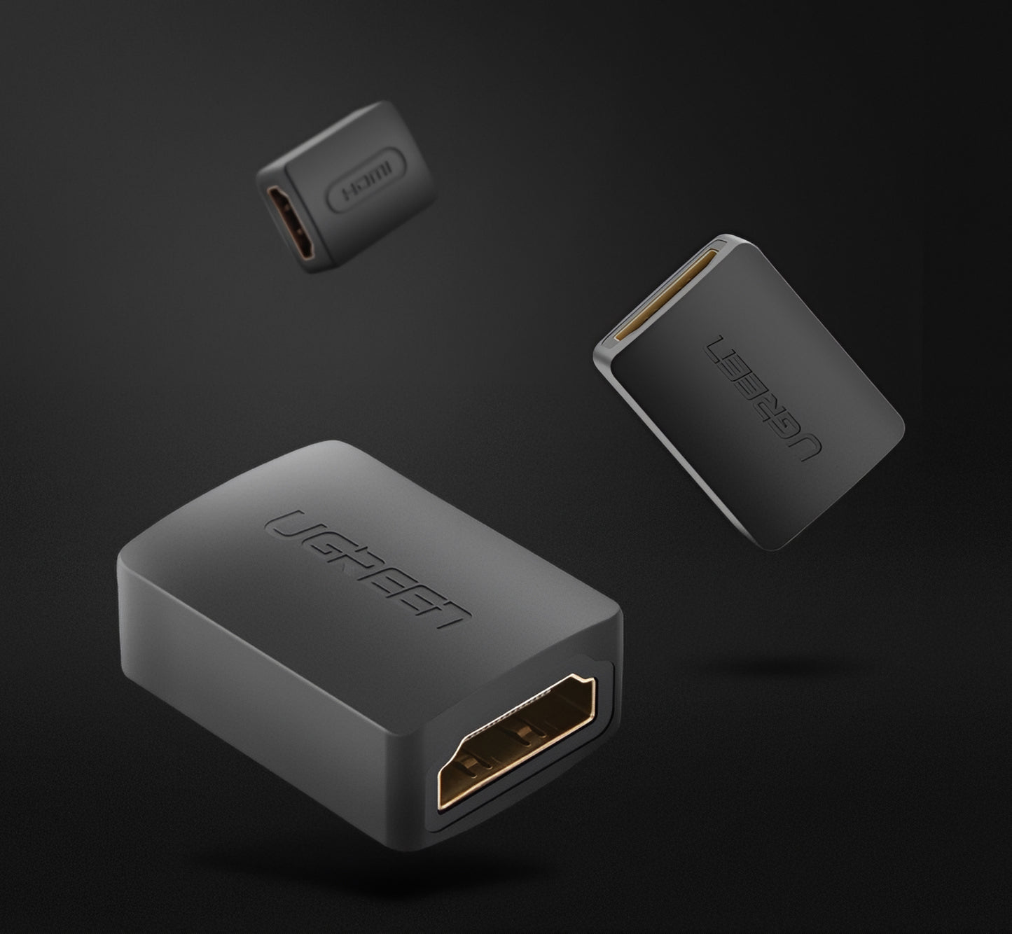 Adattatore Video UGREEN HD112, HDMI - HDMI, 4K, Nero
