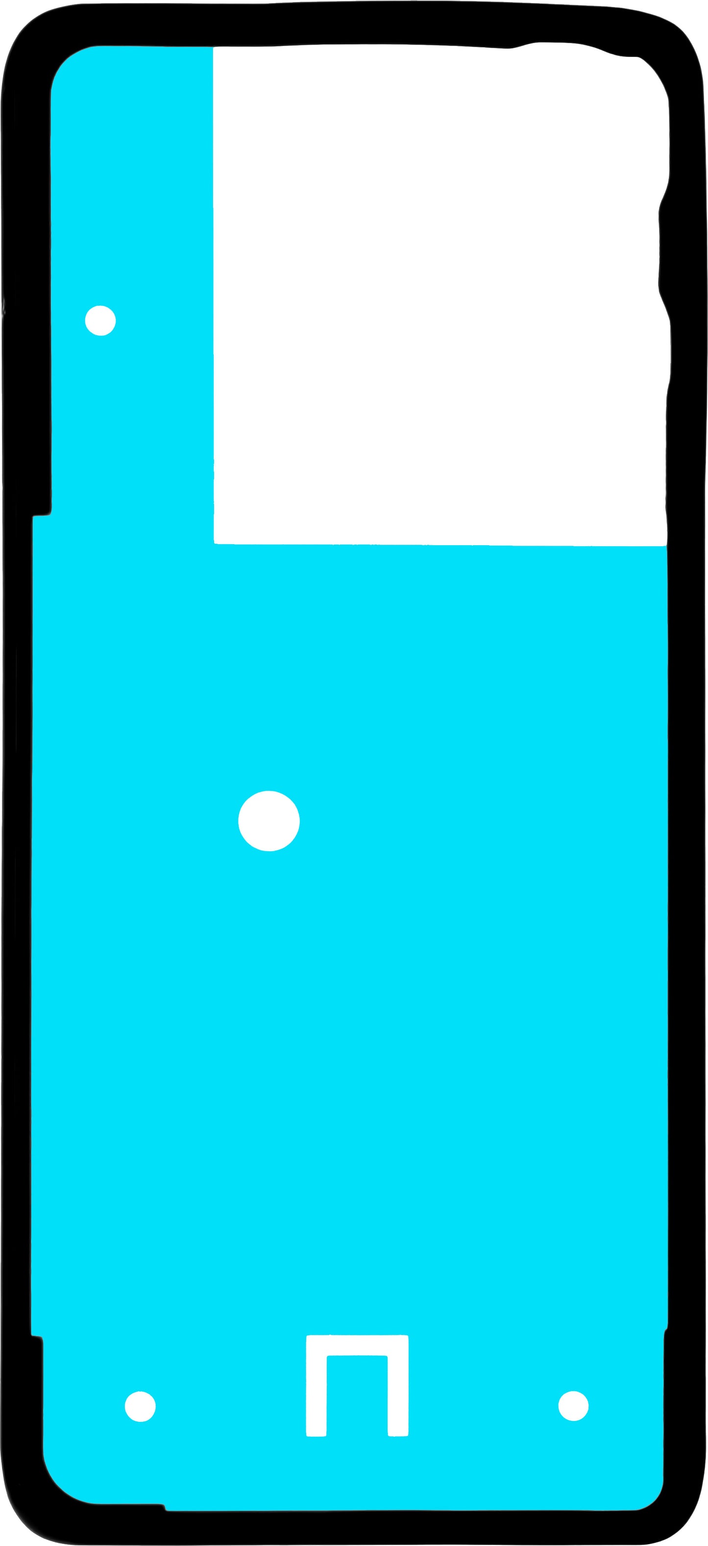 Adesivo Coperchio Batteria Motorola ThinkPhone 25 / Edge 50 Neo, Service Pack 5948C28389