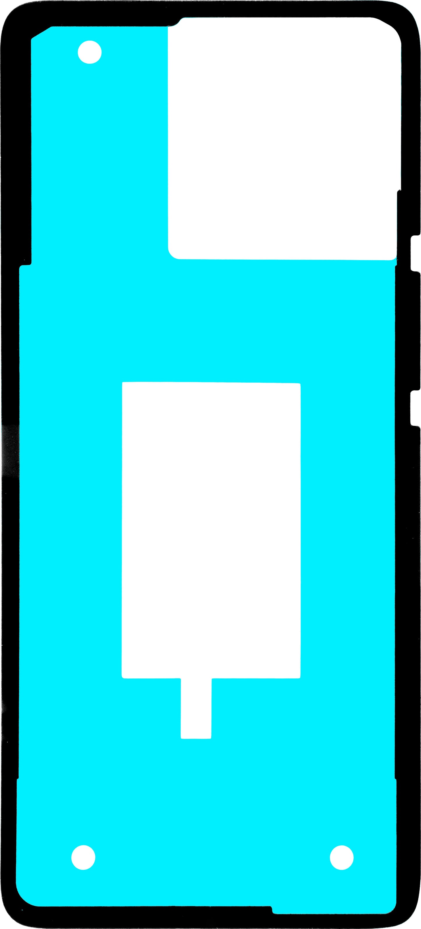 Adesivo Coperchio Batteria Motorola Edge 40, Materiale PU, Service Pack 5D78C22706