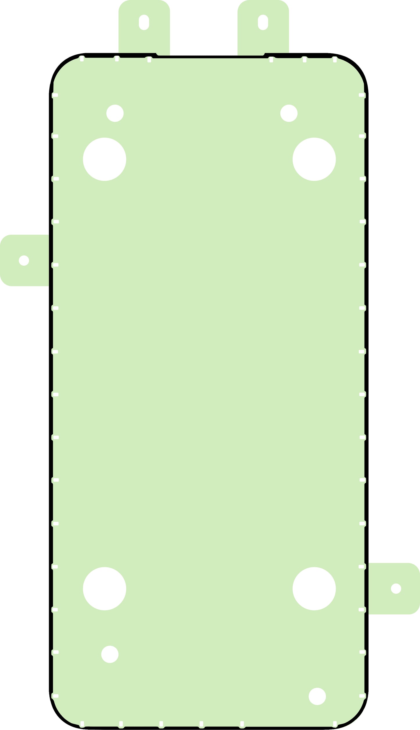 Adesivo Display Samsung Galaxy A35 5G A356, Service Pack GH81-25066A