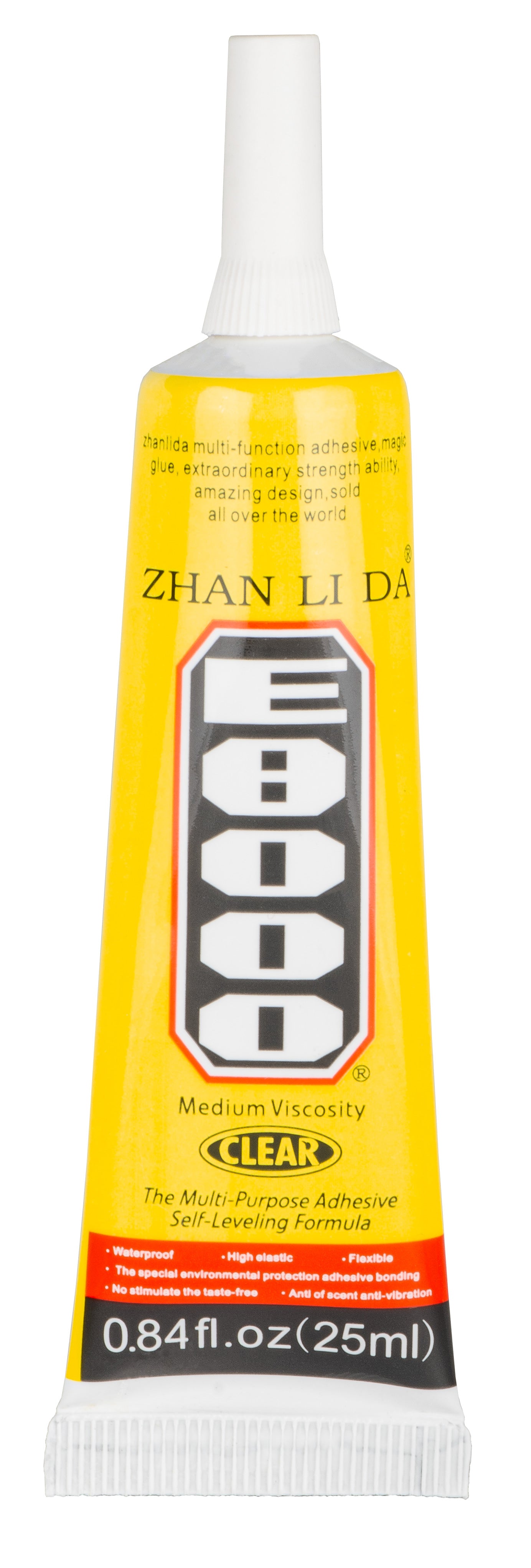 Colla Liquida Zhanlida E-8000, 25ml, Trasparente