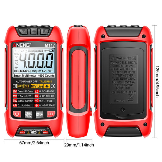 Strumento di Misura Digitale ANENG M117