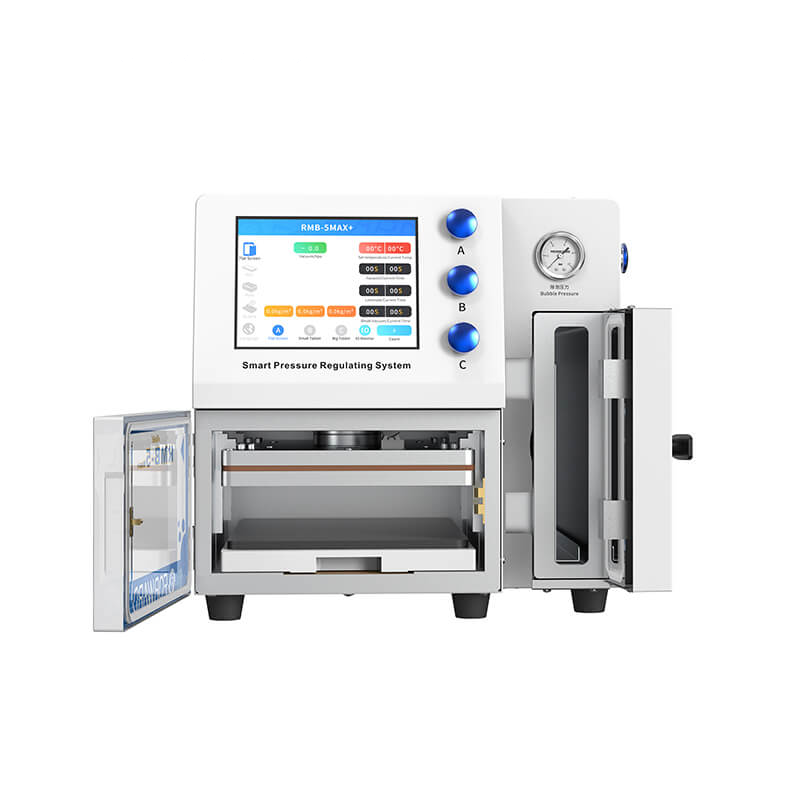 Pacchetto Macchina Laminazione OCA / Rimozione Bolle + Compressore Aria + Pompa Vuoto Forward RMB-5MAX + FW-122B + FW-126S