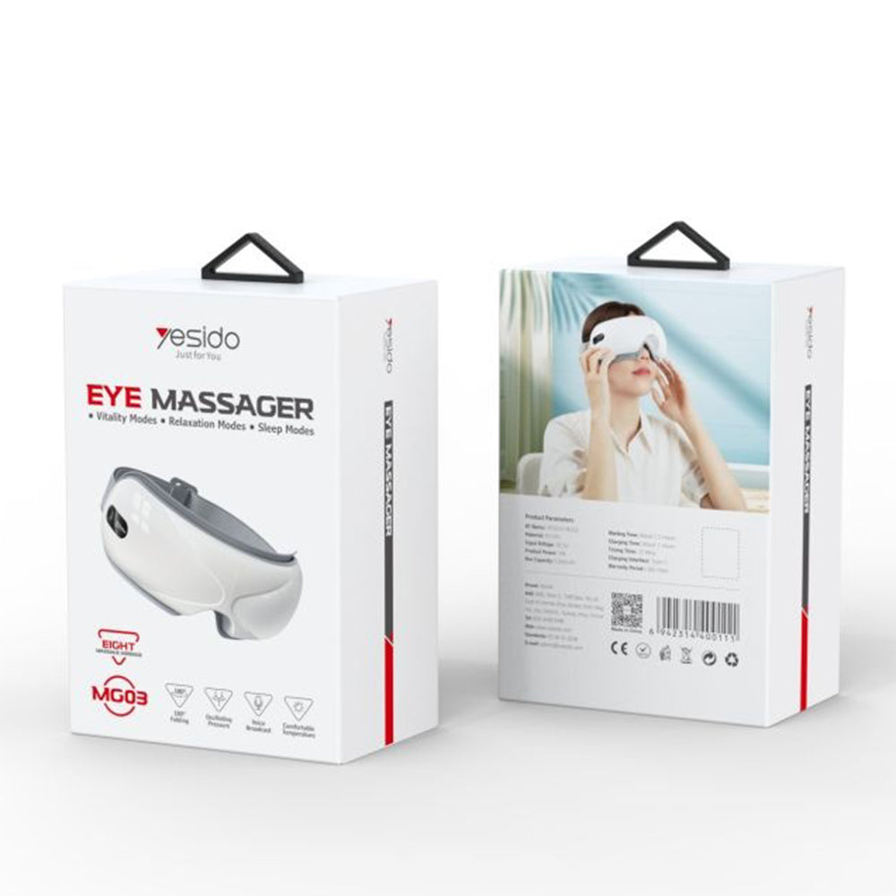 Yesido MG03 Eye Massage Device, White