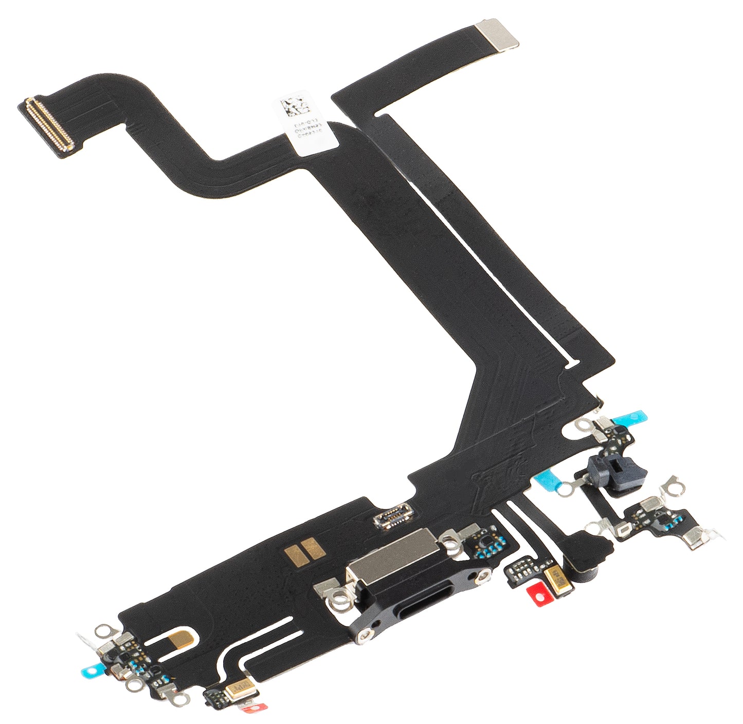 Nastro con Connettore di Ricarica - Microfono Apple iPhone 14 Pro Max, Nero