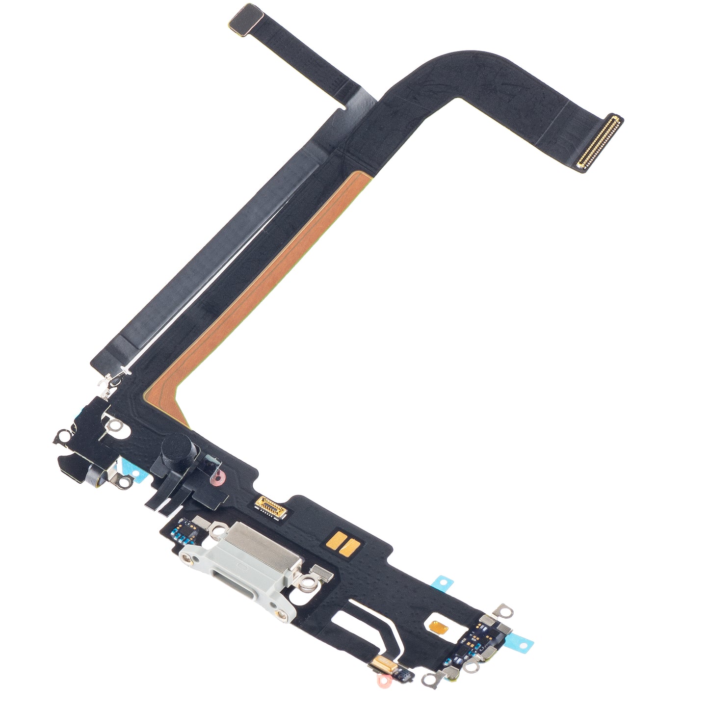 Nastro con Connettore di Ricarica - Microfono Apple iPhone 13 Pro Max, Argento