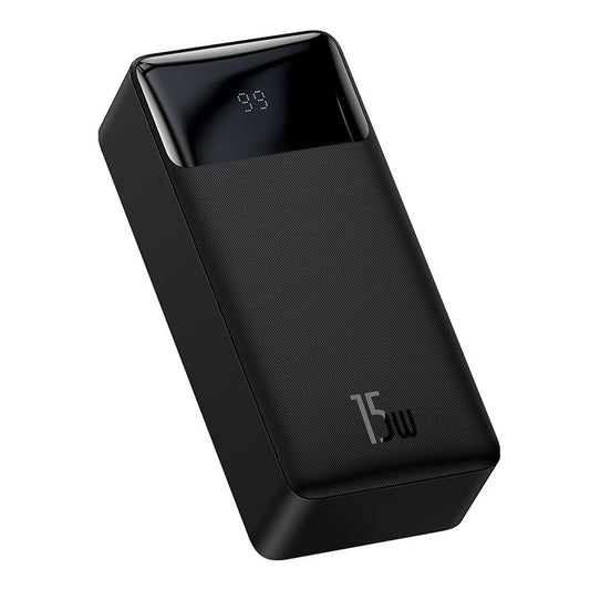 Batteria esterna Baseus Bipow, 30000mAh, 15W, 1 x USB-C - 2 x USB-A, Nero PPBD05050201