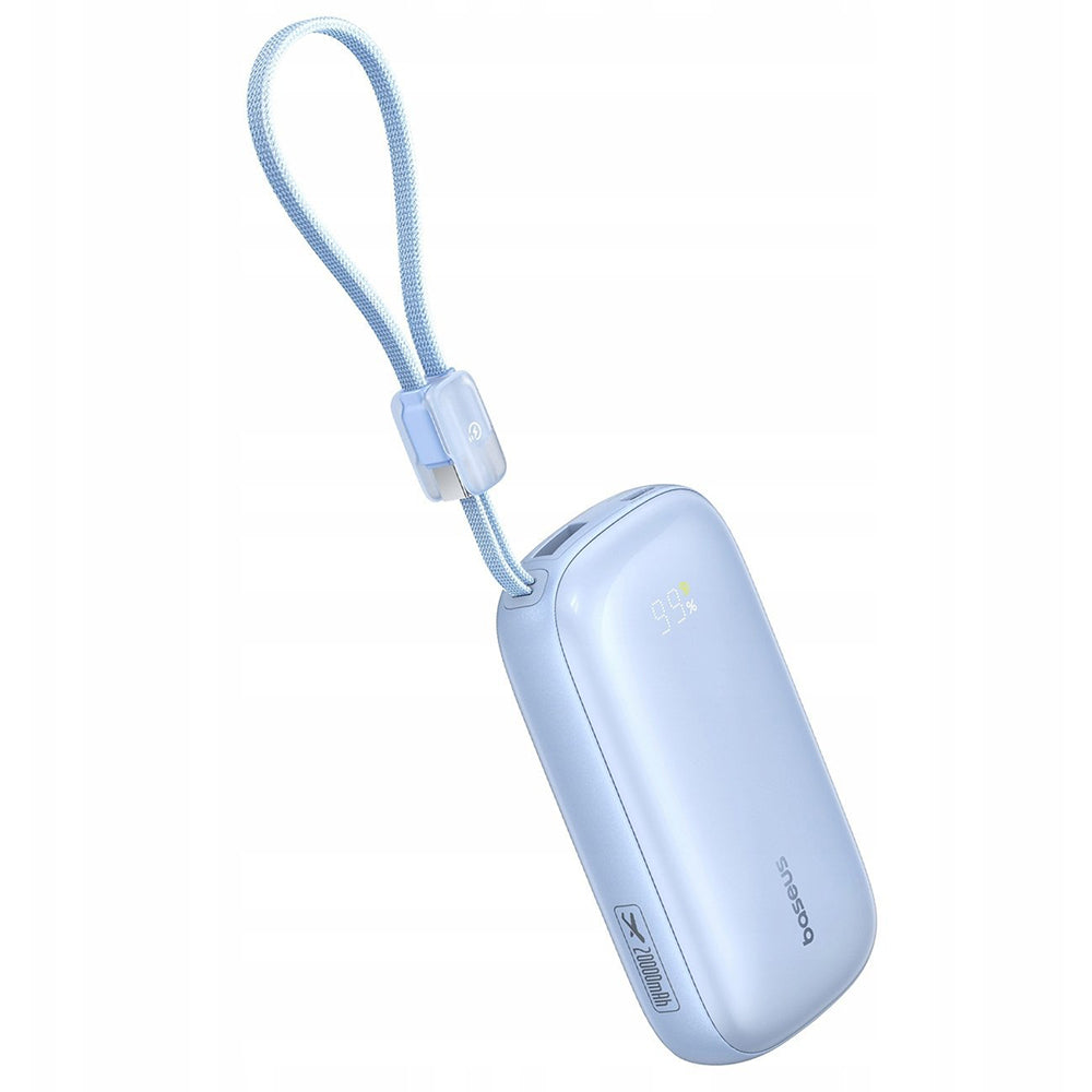 Batteria Esterna Baseus EnerFill FC21 Qpow 3 Ultra, 10000mAh, 22.5W, QC + PD, 1 x USB-A - 1 x USB-C, Blu E0027L03