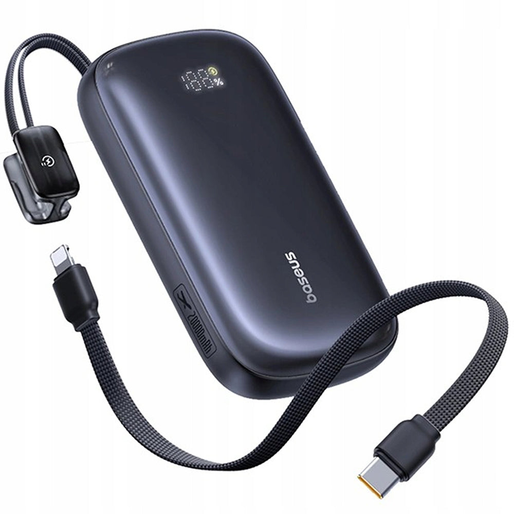 Batteria Esterna Baseus EnerFill FC21 Qpow 3 Ultra, 20000mAh, 22.5W, QC + PD, 1 x USB-A - 1 x USB-C, Nera E0027M00