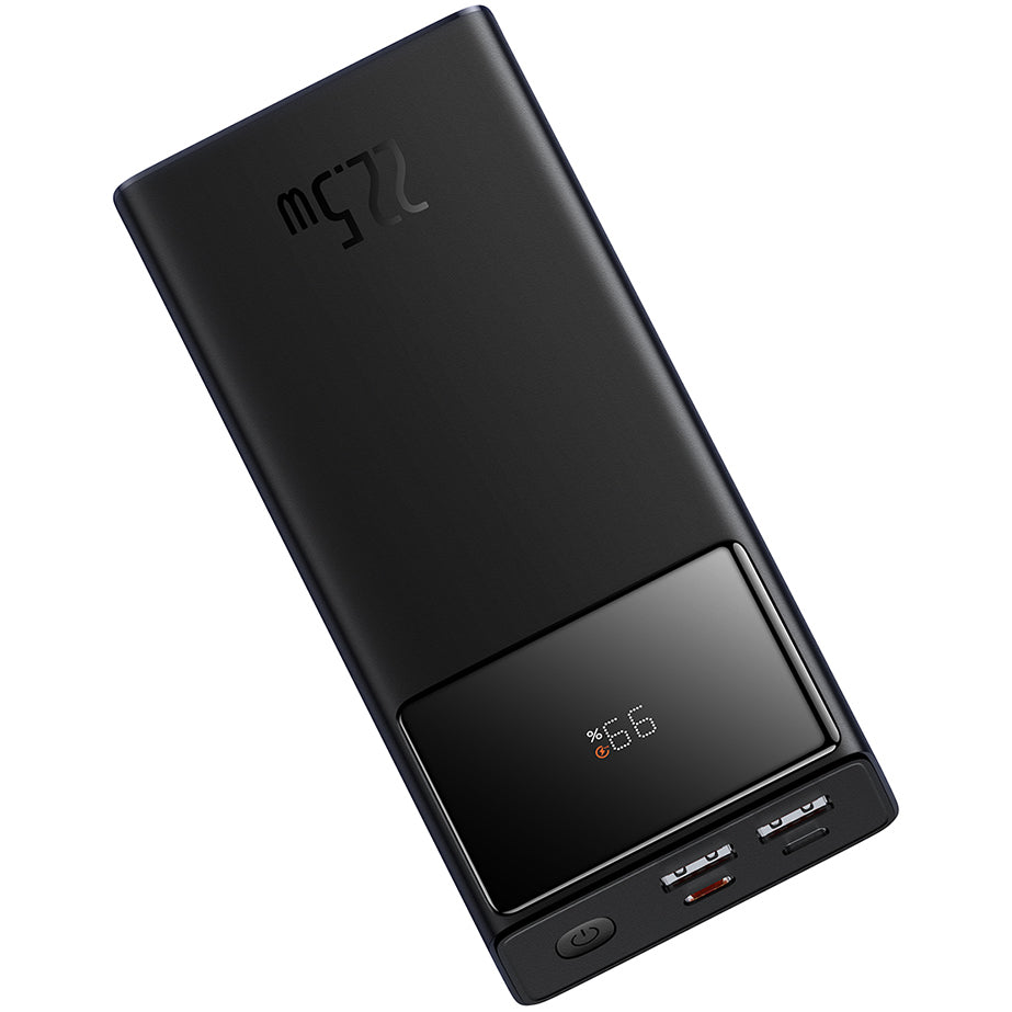 Batteria Esterna Baseus Star Lord, 20000mAh, 22.5W, QC + PD, 1 x USB-C - 2 x USB-A, Nera PPXJ080001