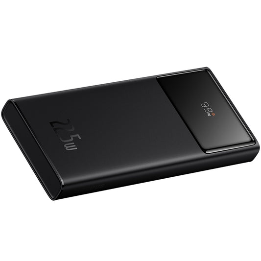 Batteria esterna Baseus Star Lord, 10000mAh, 22,5W, QC + PD, 1 x USB-C - 2 x USB-A, nero PPXJ100001