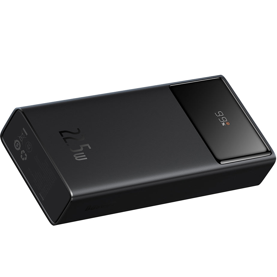 Batteria Esterna Baseus Star Lord, 20000mAh, 22.5W, QC + PD, 1 x USB-C - 2 x USB-A, Nera PPXJ080001