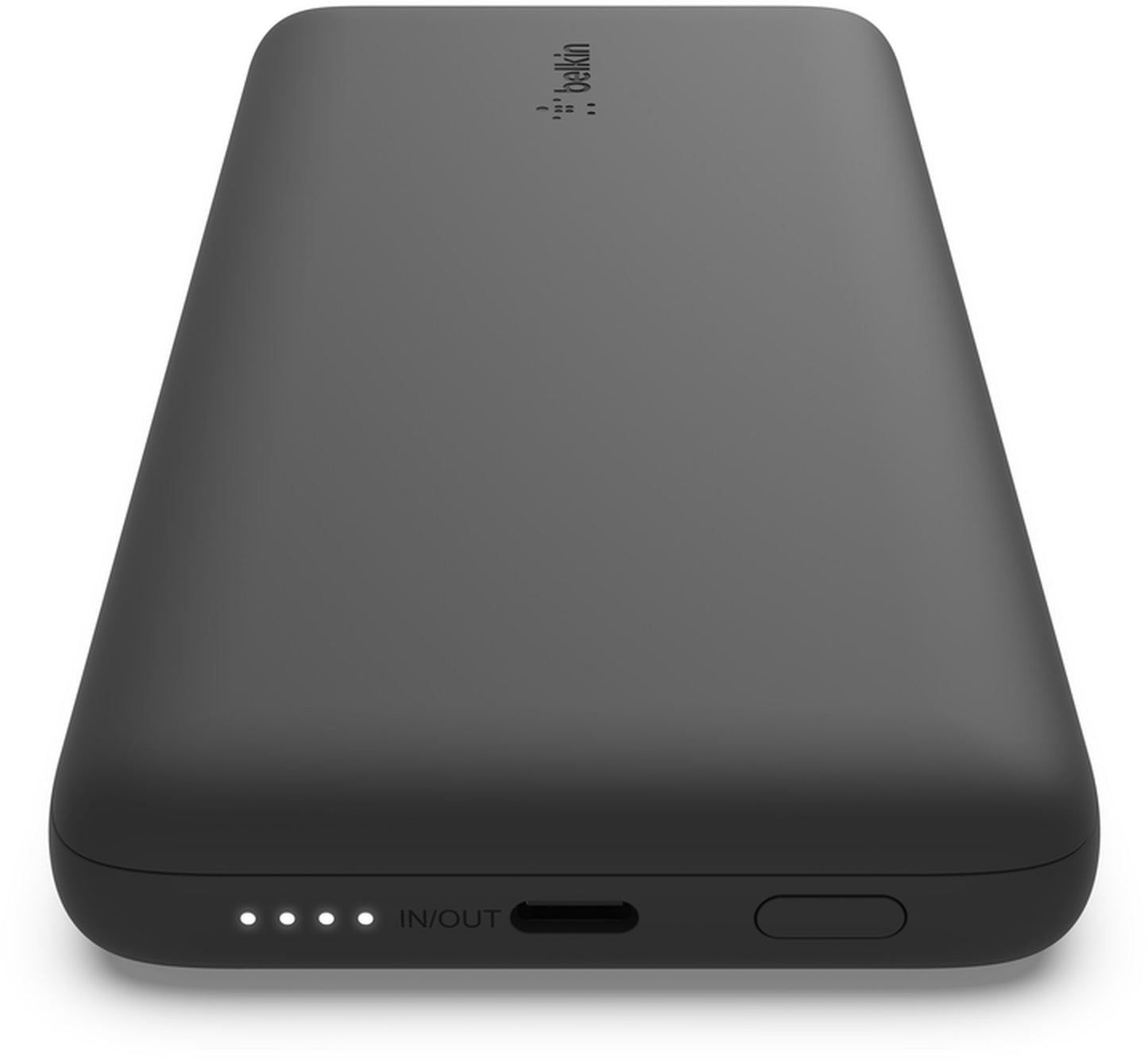Batteria Esterna Belkin BoostCharge Plus, 10000mAh, 23W, QC + PD, 1 x Lightning - 2 x USB-C, Nera BPB006btBLK