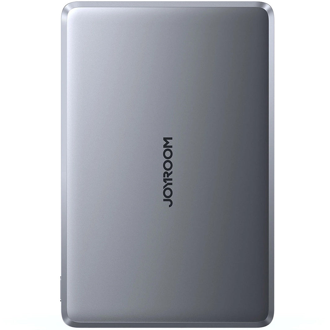 Batteria Esterna Wireless Joyroom JR-PBM08, 5000mAh, 20W, PD + FQI, 1 x QI - 1 x USB-C, Grigio