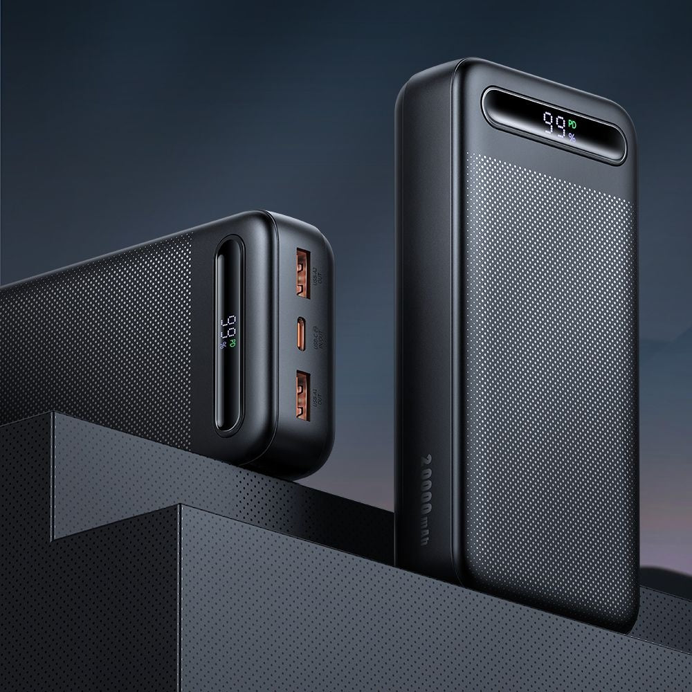 Batteria Esterna McDodo MC-3891 Star, 20000mAh, 22.5W, QC + PD, 2 x USB-A - 1 x USB-C, Nera