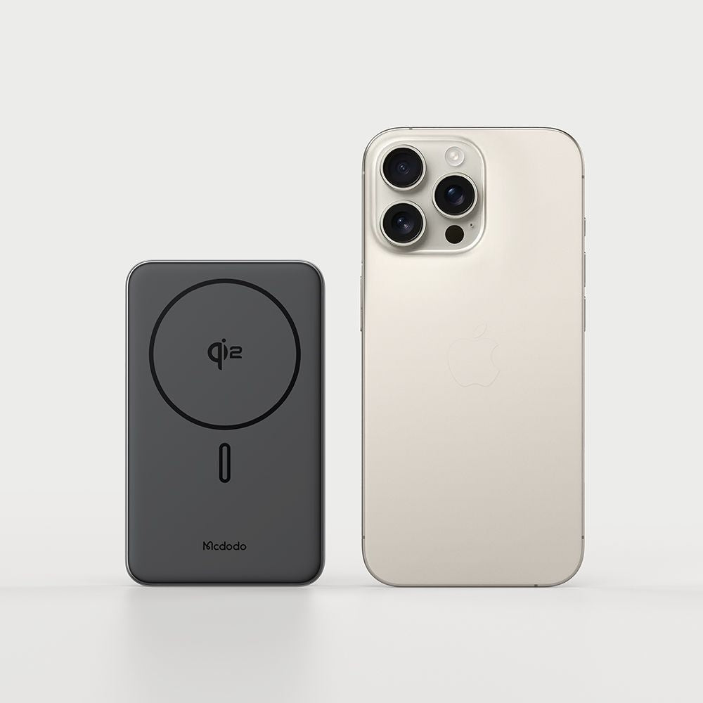 Batteria Esterna Wireless McDodo MC-6310 2in1, 10000mAh, 20W, PD + FQI, 1 x USB-C, Nero