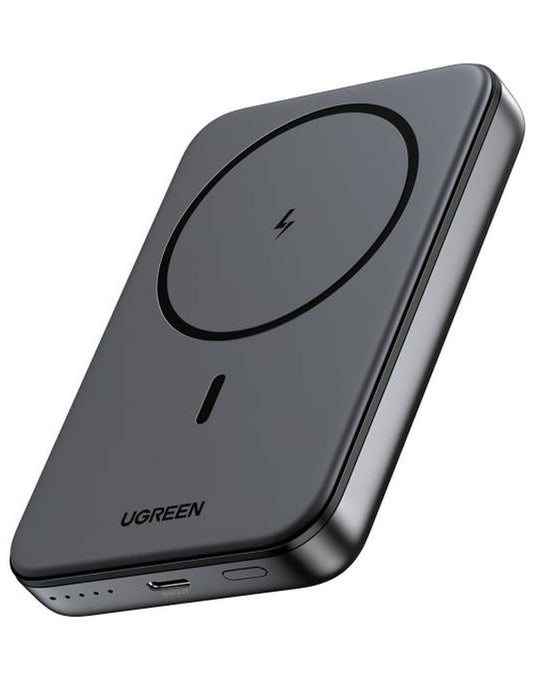 UGREEN PB561 Batteria esterna wireless, 10000mAh, 20W, PD + FQI, 1 x QI - 1 x USB-C, Nero