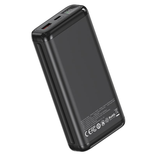 Batteria Esterna XO Design PB309, 20000mAh, 22.5W, QC + PD, 1 x USB-A - 1 x USB-C, Nera