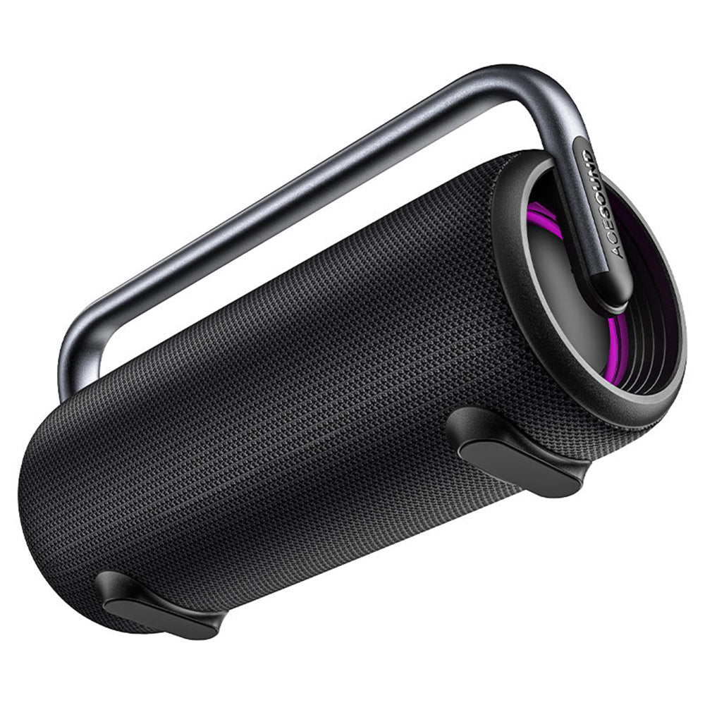 Cassa Portatile Bluetooth Acefast K2 Pro, 2 x 50W - 2 x 10W, RGB, Impermeabile, Nera