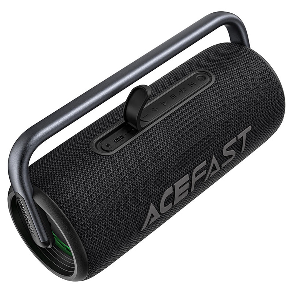 Cassa Portatile Bluetooth Acefast K2 Pro, 2 x 50W - 2 x 10W, RGB, Impermeabile, Nera