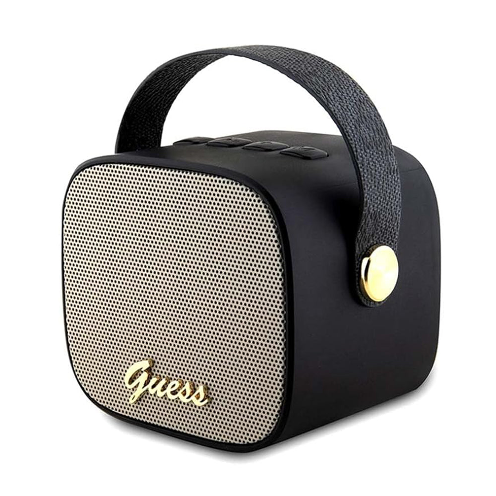 Cassa Portatile Bluetooth Guess 4G Script Logo, 5W, Nera
