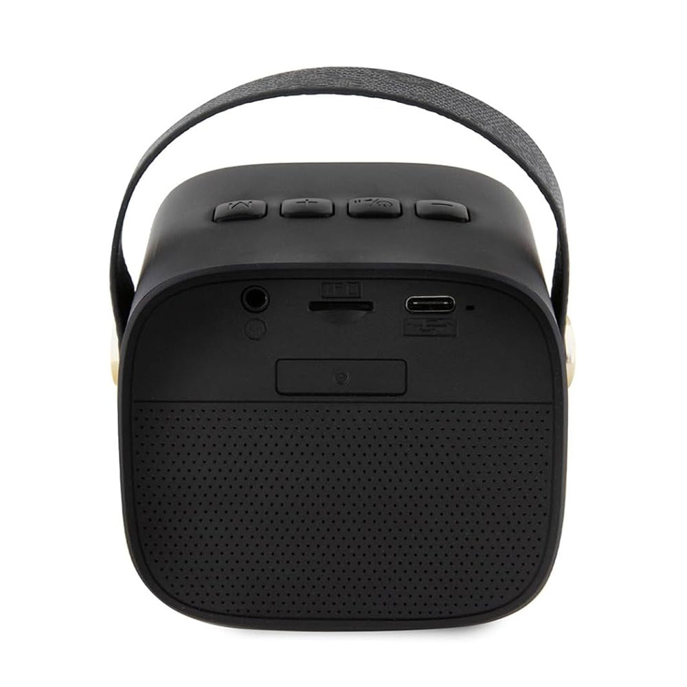 Cassa Portatile Bluetooth Guess 4G Script Logo, 5W, Nera