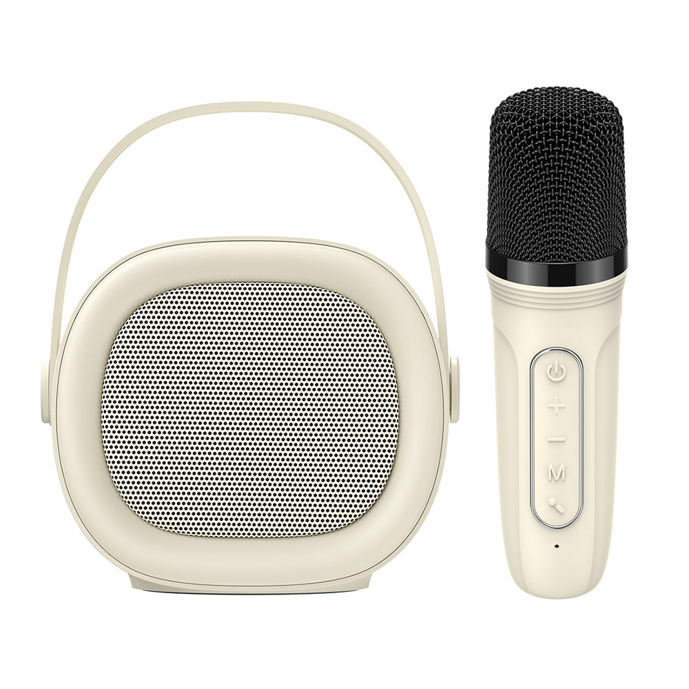 Cassa Portatile Bluetooth HAVIT SK819BT Karaoke, 5W, Beige