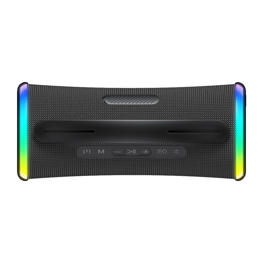 Cassa Portatile Bluetooth HAVIT SK834BT, 2 x 5W, RGB, Impermeabile, Nera